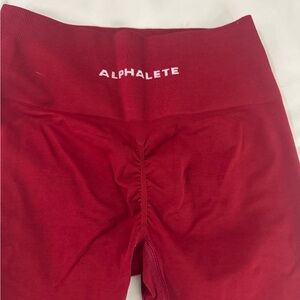 Alphalete Vibrant Red Leggings
